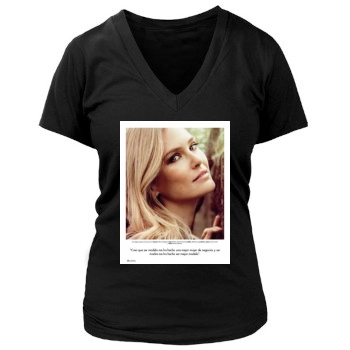 Bar Refaeli Women's Deep V-Neck TShirt