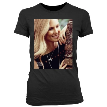 Bar Refaeli Women's Junior Cut Crewneck T-Shirt