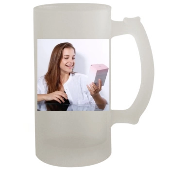 Barbara Palvin 16oz Frosted Beer Stein