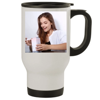 Barbara Palvin Stainless Steel Travel Mug