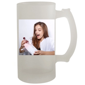 Barbara Palvin 16oz Frosted Beer Stein