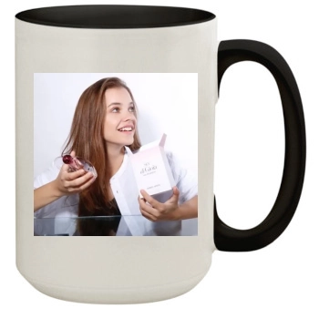 Barbara Palvin 15oz Colored Inner & Handle Mug