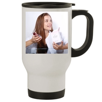 Barbara Palvin Stainless Steel Travel Mug