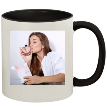 Barbara Palvin 11oz Colored Inner & Handle Mug