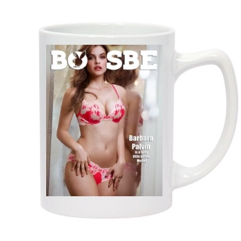 Barbara Palvin 14oz White Statesman Mug