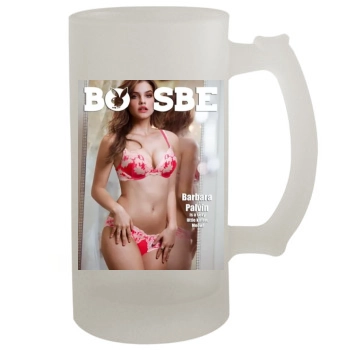 Barbara Palvin 16oz Frosted Beer Stein