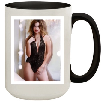 Barbara Palvin 15oz Colored Inner & Handle Mug