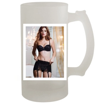 Barbara Palvin 16oz Frosted Beer Stein