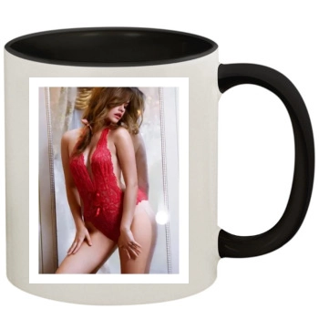 Barbara Palvin 11oz Colored Inner & Handle Mug