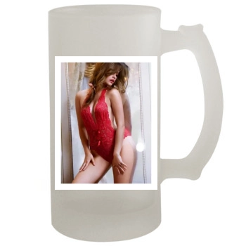 Barbara Palvin 16oz Frosted Beer Stein