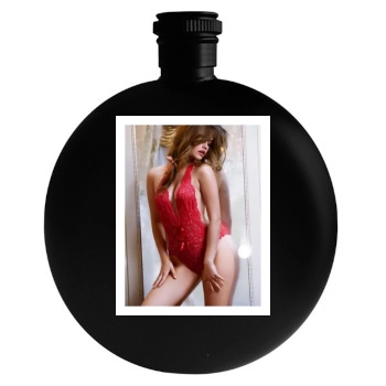 Barbara Palvin Round Flask