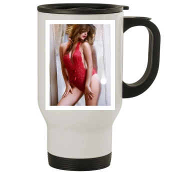 Barbara Palvin Stainless Steel Travel Mug