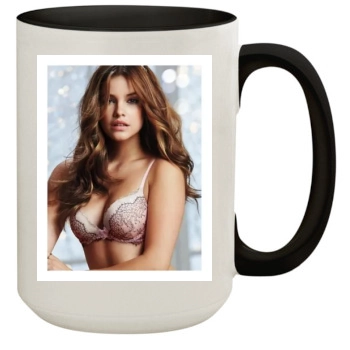 Barbara Palvin 15oz Colored Inner & Handle Mug