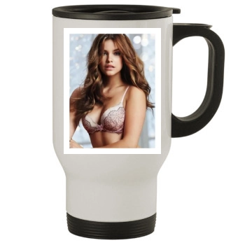 Barbara Palvin Stainless Steel Travel Mug