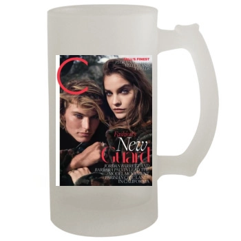 Barbara Palvin 16oz Frosted Beer Stein