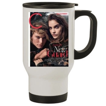 Barbara Palvin Stainless Steel Travel Mug