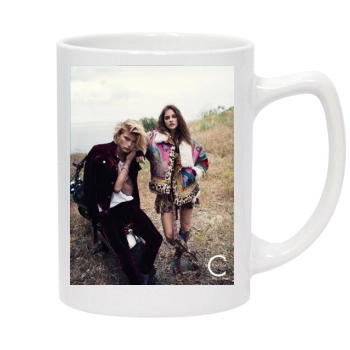 Barbara Palvin 14oz White Statesman Mug