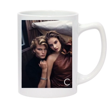 Barbara Palvin 14oz White Statesman Mug