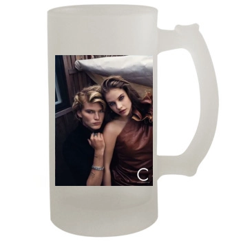 Barbara Palvin 16oz Frosted Beer Stein