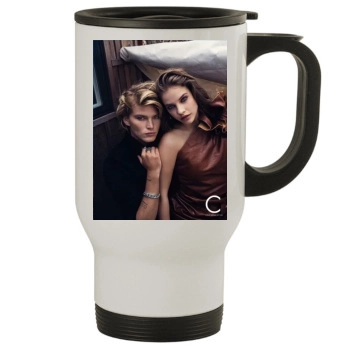 Barbara Palvin Stainless Steel Travel Mug