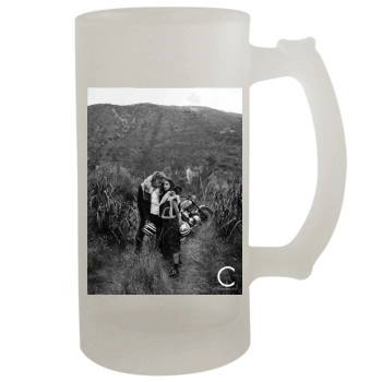 Barbara Palvin 16oz Frosted Beer Stein