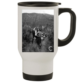 Barbara Palvin Stainless Steel Travel Mug