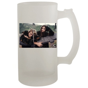 Barbara Palvin 16oz Frosted Beer Stein