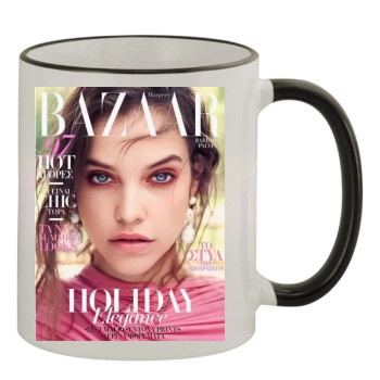 Barbara Palvin 11oz Colored Rim & Handle Mug