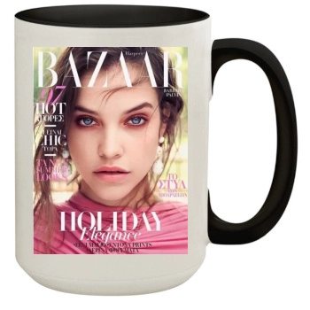 Barbara Palvin 15oz Colored Inner & Handle Mug