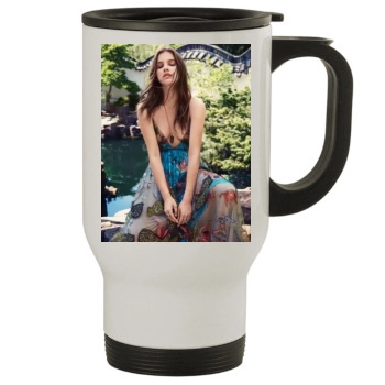 Barbara Palvin Stainless Steel Travel Mug