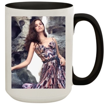 Barbara Palvin 15oz Colored Inner & Handle Mug