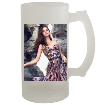 Barbara Palvin 16oz Frosted Beer Stein