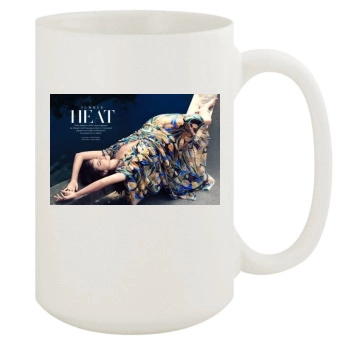 Barbara Palvin 15oz White Mug