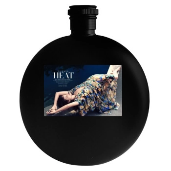 Barbara Palvin Round Flask