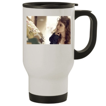 Barbara Palvin Stainless Steel Travel Mug