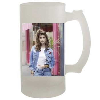 Barbara Palvin 16oz Frosted Beer Stein