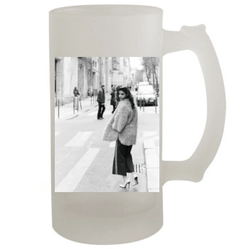 Barbara Palvin 16oz Frosted Beer Stein