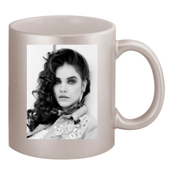 Barbara Palvin 11oz Metallic Silver Mug