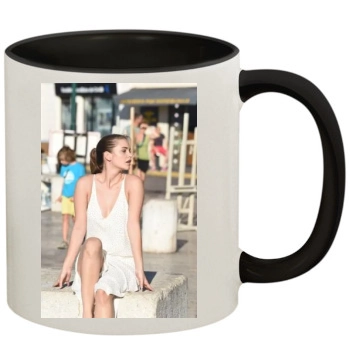 Barbara Palvin 11oz Colored Inner & Handle Mug