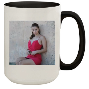 Barbara Palvin 15oz Colored Inner & Handle Mug