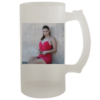 Barbara Palvin 16oz Frosted Beer Stein