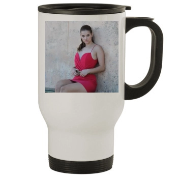 Barbara Palvin Stainless Steel Travel Mug