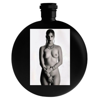 Barbara Palvin Round Flask