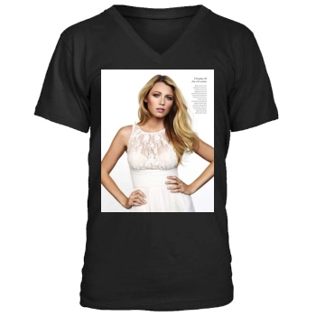 Blake Lively Men's V-Neck T-Shirt