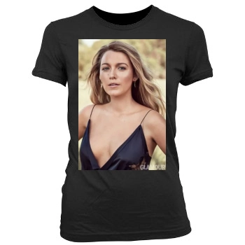 Blake Lively Women's Junior Cut Crewneck T-Shirt