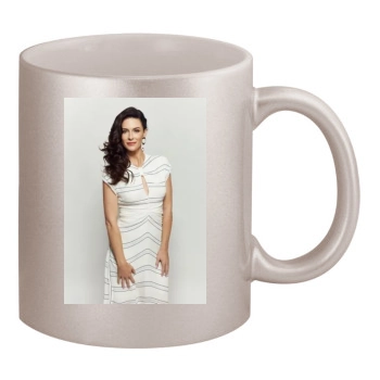 Bridget Regan 11oz Metallic Silver Mug