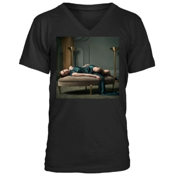 Brie Larson Men's V-Neck T-Shirt