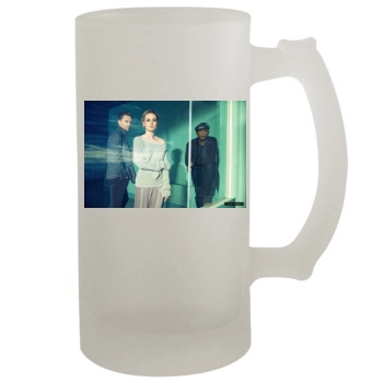 Brie Larson 16oz Frosted Beer Stein