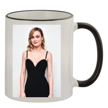 Brie Larson 11oz Colored Rim & Handle Mug