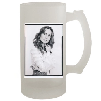 Brie Larson 16oz Frosted Beer Stein